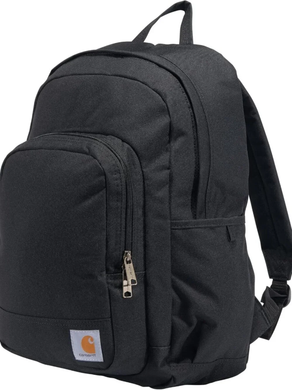 Classic Black 25L Backpack - Durable, Stylish, Perfect for School & Travel